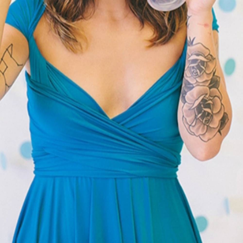 Coralie Beatrix octopus convertible wrap and dress